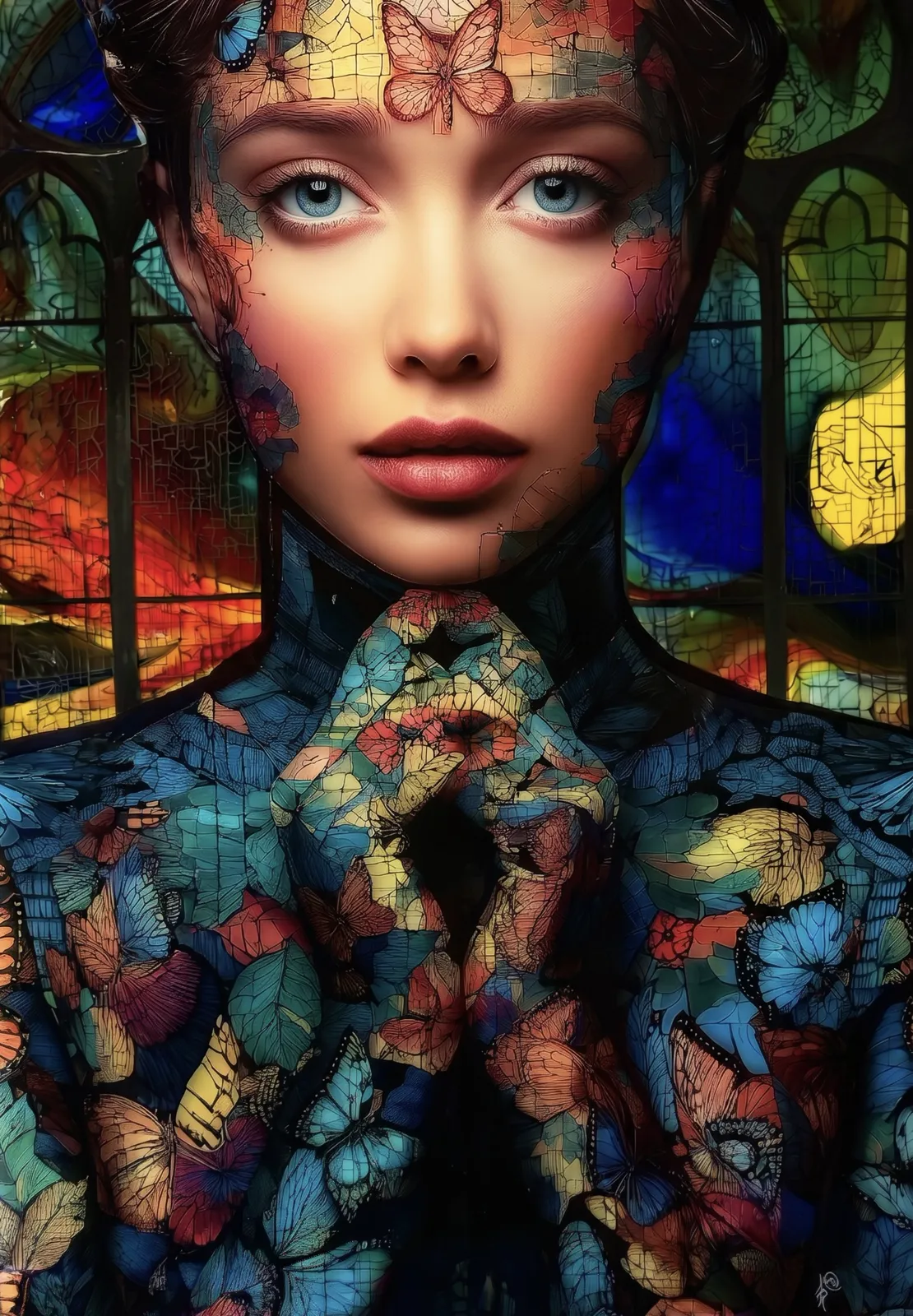 Lichtbild «Blue Eyes»